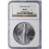 Image 1 : 1990 $1 American Silver Eagle Coin NGC MS69