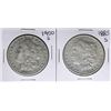 Image 1 : Lot of 1885-S & 1900-S $1 Morgan Silver Dollar Coins