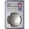 Image 1 : 2014-P $1 Baseball Hall of Fame Coin NGC MS70 Eddie Murray