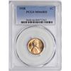 Image 1 : 1938 Lincoln Wheat Cent Coin PCGS MS66RD