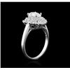 Image 3 : 1.55 ctw Diamond Ring - 14KT White Gold