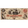 Image 1 : 1860 $2 The Sanford Bank, ME Obsolete Bank Note