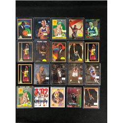 BASKETBALL TRADING CARDS LOT (VARIOUS YEARS)