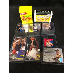 BASKETBALL TRADING CARDS LOT (1990 FLEER UPDATE/ 2005-2006 HEROES & PROSPECTS)