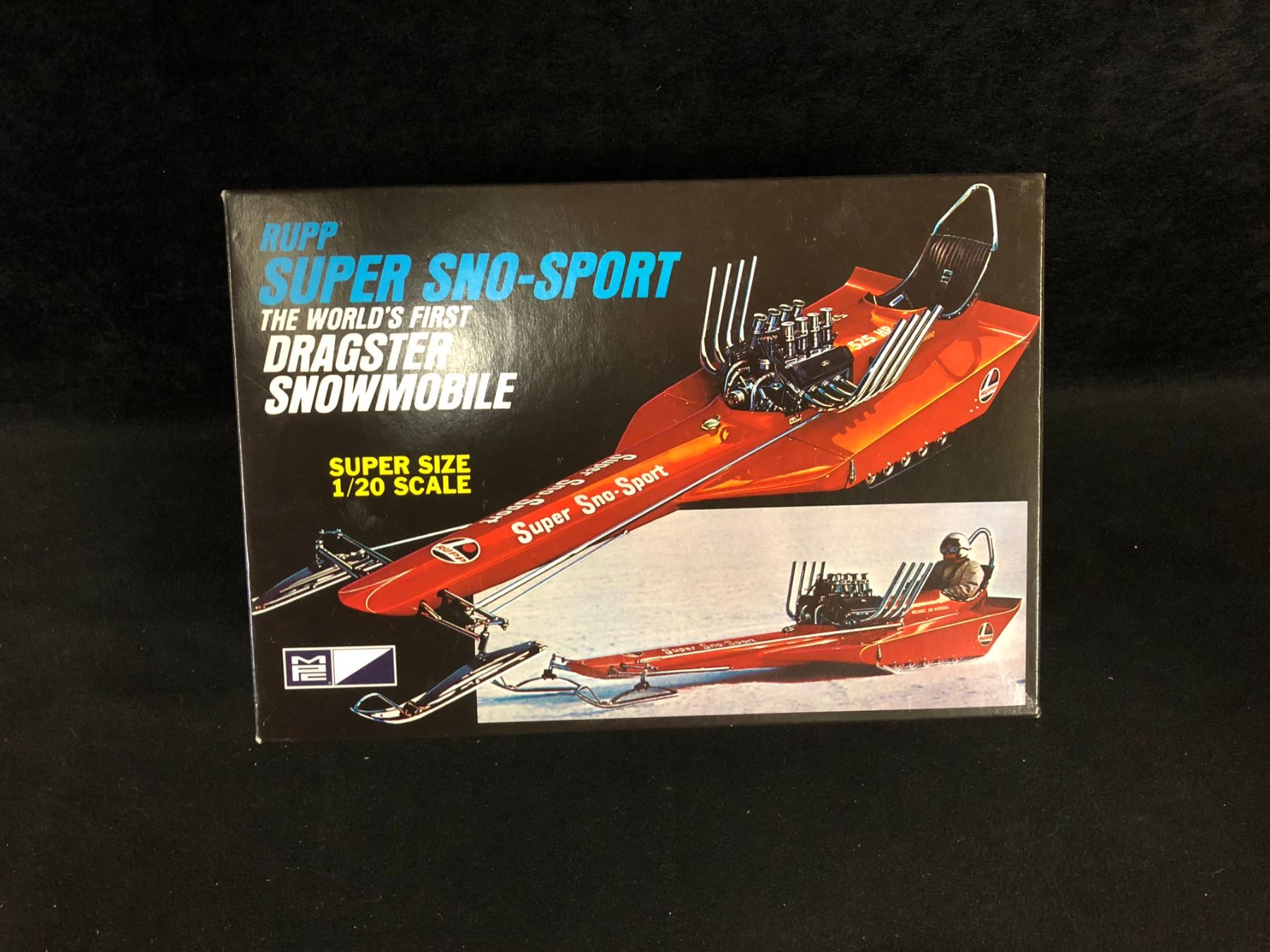 MPC RUPP SUPER SNOSPORT 120 SCALE SUPER SIZE DRAGSTER SNOWMOBILE