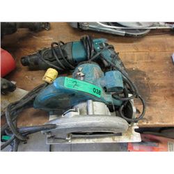 Makita Skill Saw & Hammer Drill