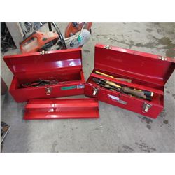 2 Toolboxes with Contents