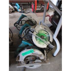 4 Makita Skill Saws - Untested