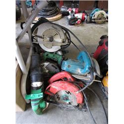 Assorted Electric Power Tools