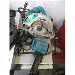Makita Skill Saw & Drill