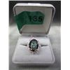 Image 2 : 20 CT Oval Cut Mystic Topaz Dinner Ring