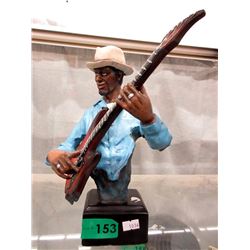 10" Jazz Guitarist Bust
