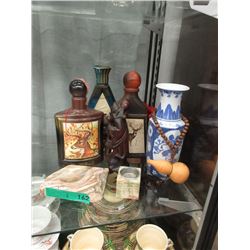 Vintage Jim Beam Decanter, Alabaster Pieces & More