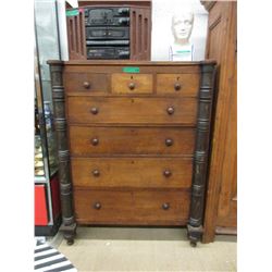 Victorian Gent's Highboy Dresser - Circa 1880