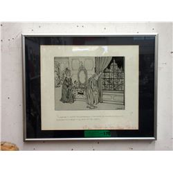 1972 Norris Hand Lettered Cartoon