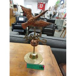 13” Goose Copper/Brass Weather Vane Decoration