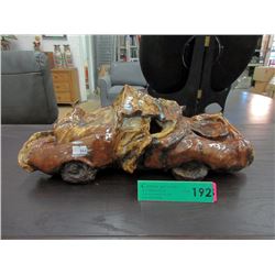 Glazed Ceramic Car Model