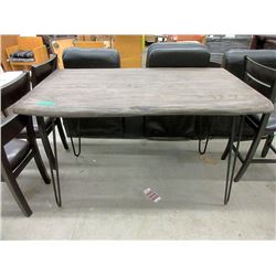 New LH Imports Live Edge Counter Height Table