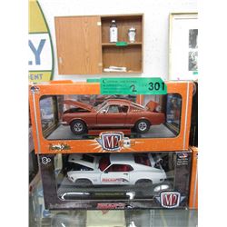 2 New 1:24 Scale Die-Cast Model M2 Vehicles