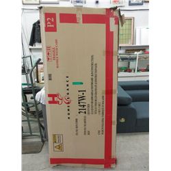 New White Queen Size Headboard & Footboard