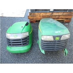 2 John Deere Lawn Tractor Engine Covers
