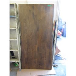 New LH Imports Live Edge Dining Table Top