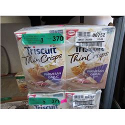 3 Cases of Parmesan & Garlic Triscuit Crackers