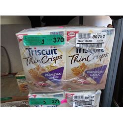 3 Cases of Parmesan & Garlic Triscuit Crackers