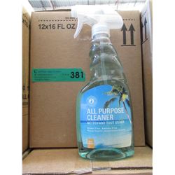 Case of Citrus Glass Cleaner - Ammonia Free