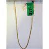 Image 1 : 10KT Yellow Gold 20" Curb Link Chain