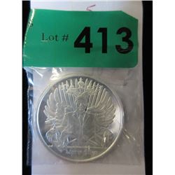 1 Oz. Vladimir Putin motif .999 Silver Round