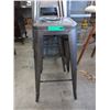 Image 1 : New 26" Stacking Metal Stool