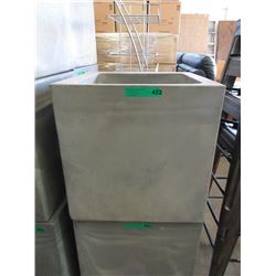 New Square Fiberglass Planter