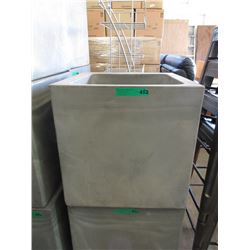 New Square Fiberglass Planter