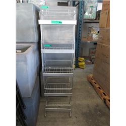 Metal Commercial Display Rack