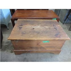 Vintage Wood Chest/Coffee Table
