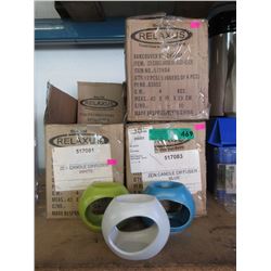 3 Boxes of Zen Candle Diffusers - Store Returns