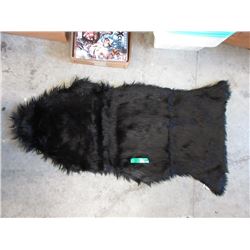 2 New Black Fun Fur Throws by Style in Form