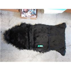 2 New Black Fun Fur Throws by Style in Form