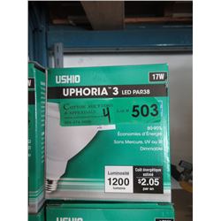 4 New LED PAR38 Spotlight Bulbs