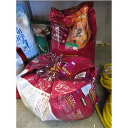 2 Large Bags of Dry Dog Food - Resealed