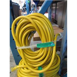New 50 Foot Heavy Duty Multi Outlet Extension Cord