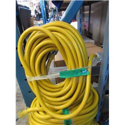New 50 Foot Heavy Duty Multi Outlet Extension Cord