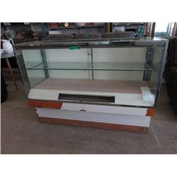 Commercial Floor Standing Display Case w/ Key