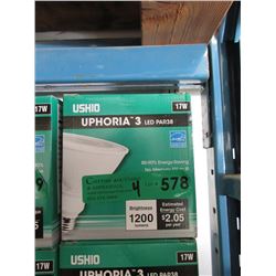 4 New LED PAR38 Spotlight Bulbs
