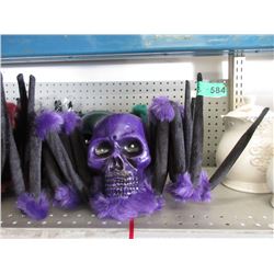 3 New Battery Operated Rolling Spider Skull Toys