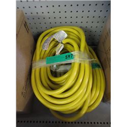 New 50 Foot Heavy Duty Multi Outlet Extension Cord