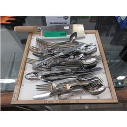 Cleaver & Stainless Steel & Silver Plated Cutlery