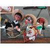 Image 1 : 3 Mexican 12" Marionettes