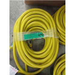 New 50 Foot Heavy Duty Multi Outlet Extension Cord